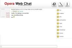 Opera Web Chat